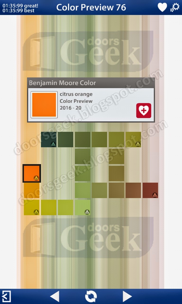 Bendoku [Color Preview] Level 76 ~ Doors Geek